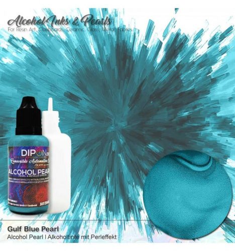 Dipon Alcohol Pearl Ink 25ml (türkiz kék)