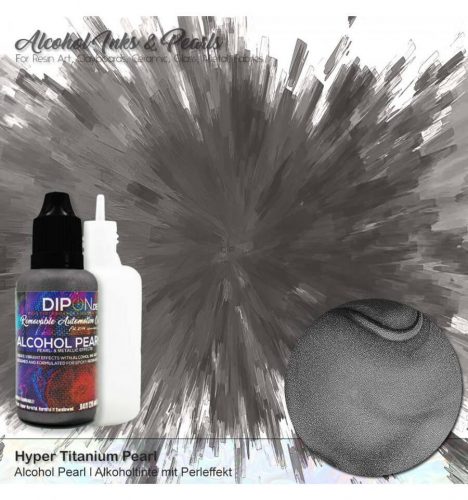 Dipon Alcohol Pearl Ink 25ml (titan fekete)