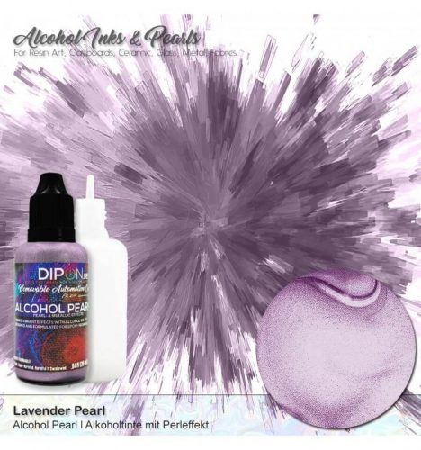 Dipon Alcohol Pearl Ink 25ml (levendula)