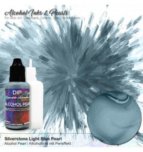 Dipon Alcohol Pearl Ink 25ml (világoskék)