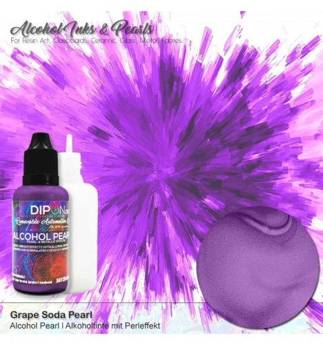 Dipon Alcohol Pearl Ink 25ml (lila)