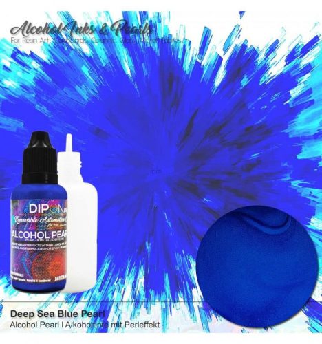 Dipon Alcohol Pearl Ink 25ml (tengerkék)