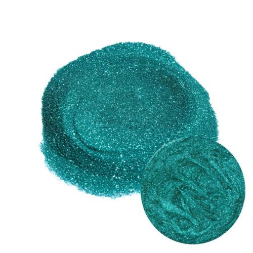 Dipon pigment mica - Csillogós türkiz - (25gr)