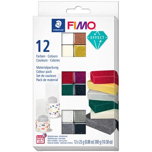 FIMO effect gyurmakészlet 12*25g