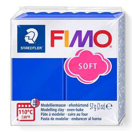 FIMO soft süthető gyurma 57g (fényeskék)