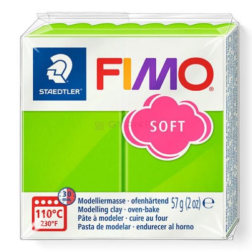 FIMO soft süthető gyurma 57g (almazöld)