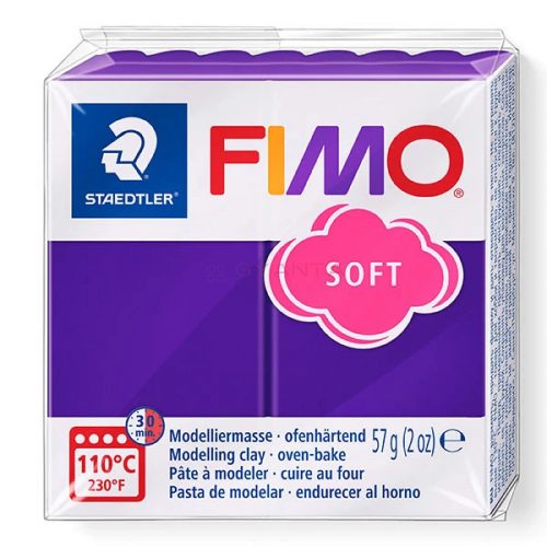 FIMO soft süthető gyurma 57g (szilva)