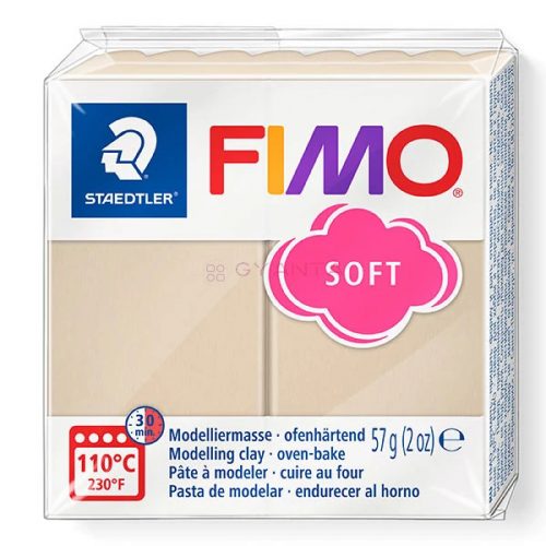 FIMO soft süthető gyurma 57g (szahara)