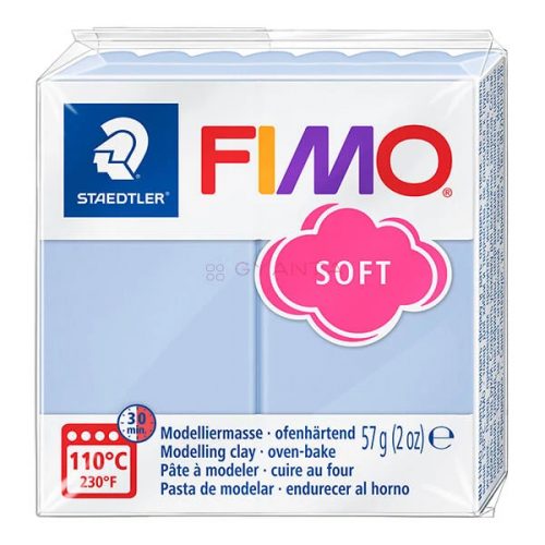 FIMO soft süthető gyurma 57g (derűs kék)