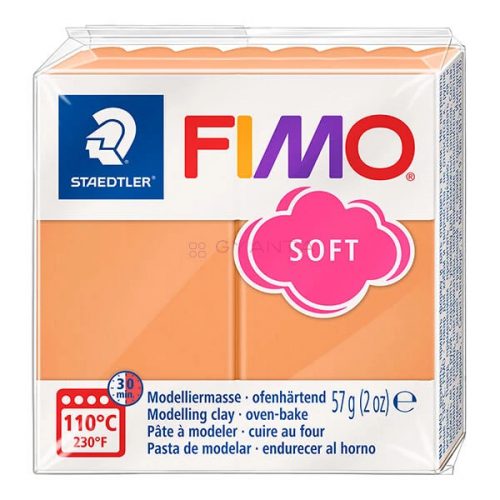 FIMO soft süthető gyurma 57g (papaya szörbet)