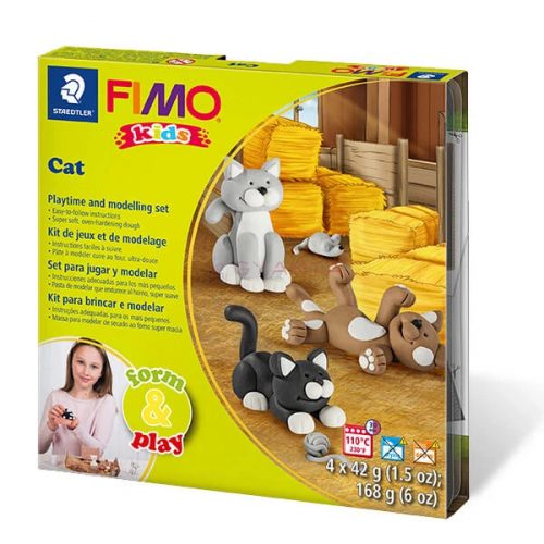 FIMO kids 4*42g (macskák)