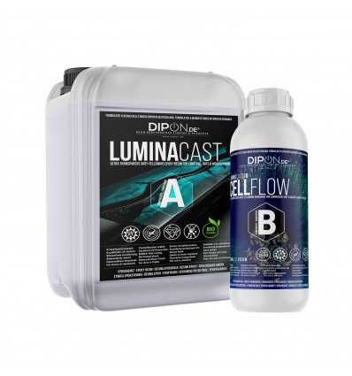 Dipon LUMINACAST 10 Cell Flow epoxigyanta  0,75kg (A-0,5kg / B-0,25kg)