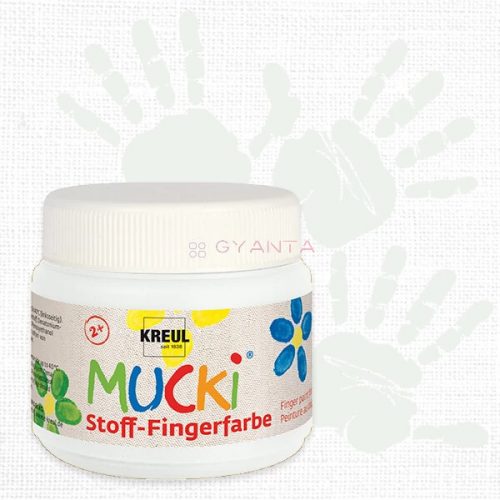 Mucki ujjfesték textilre - fehér (150 ml)