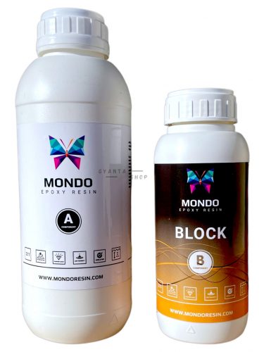 Mondo Block epoxi gyanta 0,75kg