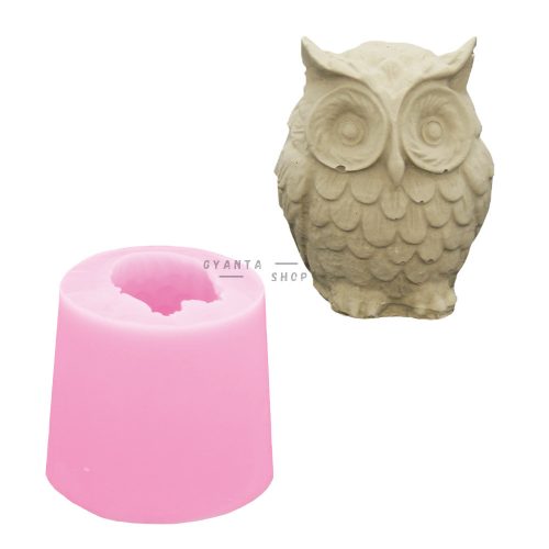 Silicone mold - owl