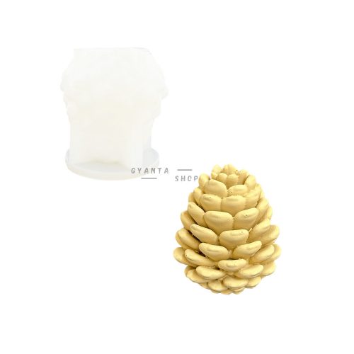 Silicone mold - pinecone