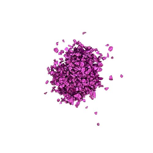 Jesmonite glitter chips üveggranulátum - 30 gr - lila