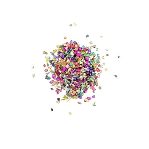 Glitter chips 30g - Rainbow