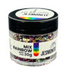 Jesmonite glitter chips üveggranulátum - 30 gr - szivarvany