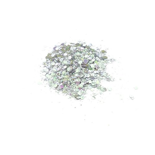 Csillogó glitter 15 gr - ezüst